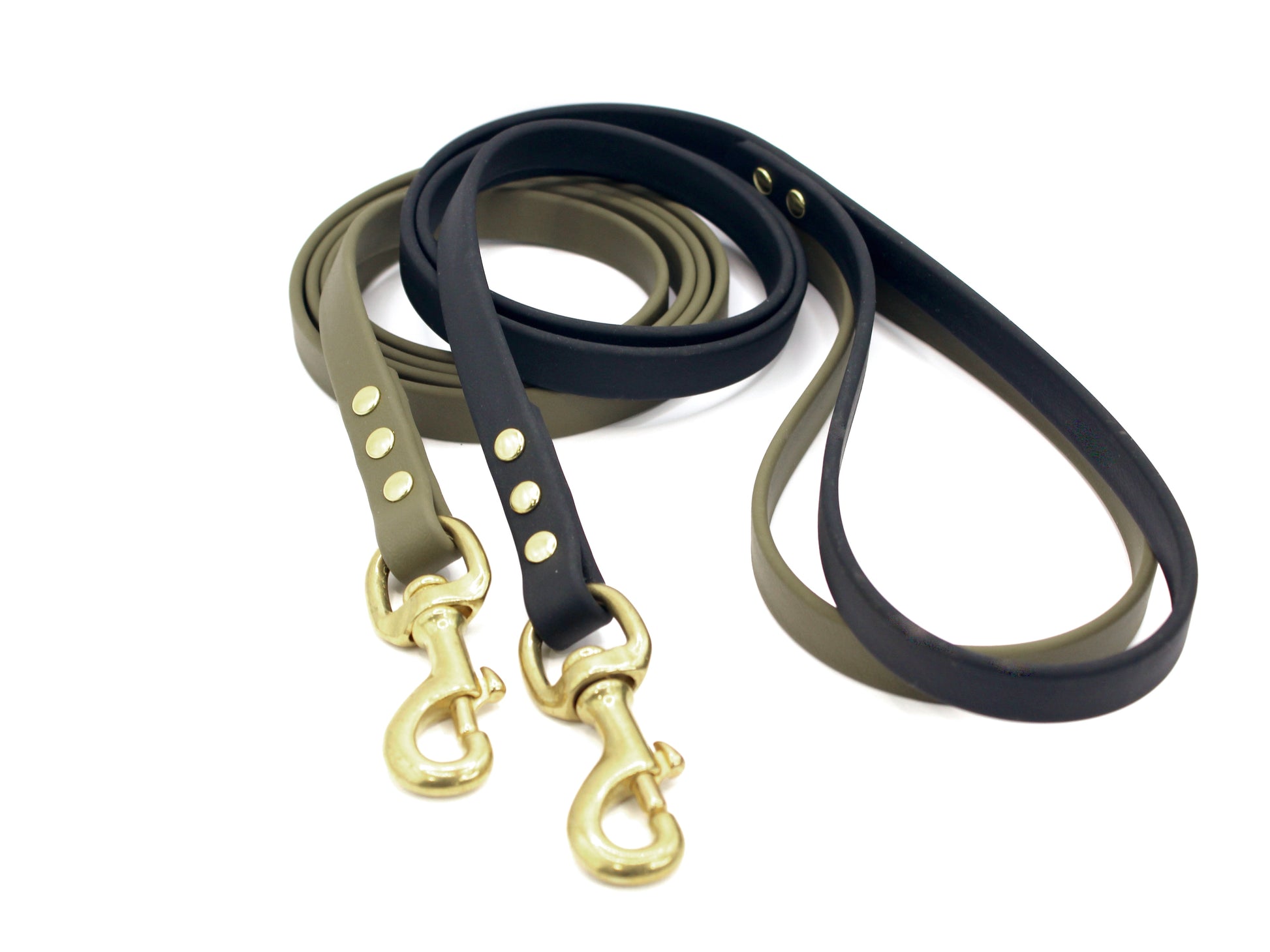 BioThane Dog leash, biothane leash, Heavy Duty BioThane (USA) Classic Leash with Handle, available in Custom Lengths, Solid Brass Hardware. Weather proof, water proof, long lasting, durable, heavy duty, leather alternative, fade proof. Dog leash, dog lead, gift, for him, for her, birthday, BQ Leashes