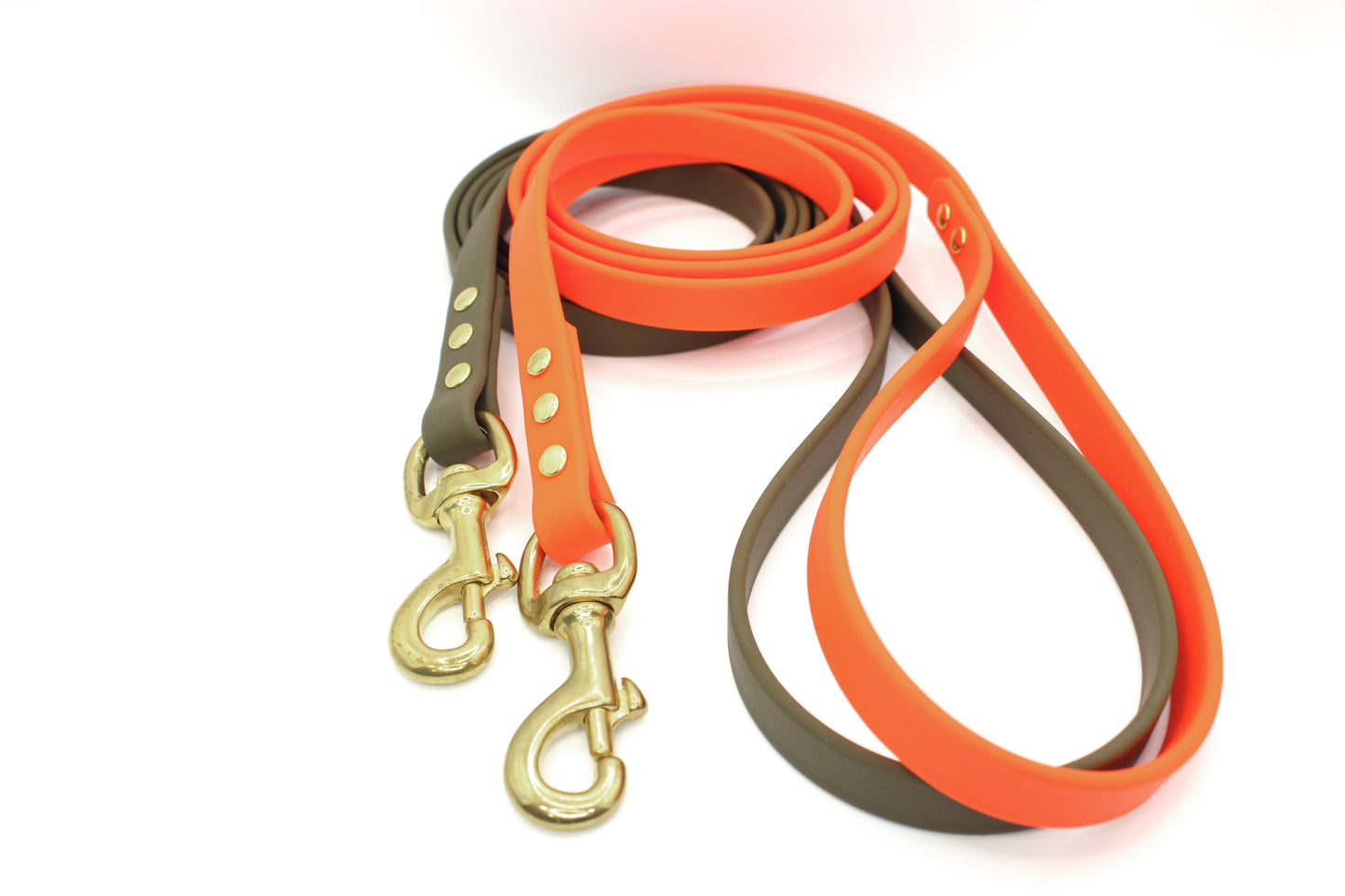 BioThane Dog leash, biothane leash, Heavy Duty BioThane (USA) Classic Leash with Handle, available in Custom Lengths, Solid Brass Hardware. Weather proof, water proof, long lasting, durable, heavy duty, leather alternative, fade proof. Dog leash, dog lead, gift, for him, for her, birthday, BQ Leashes