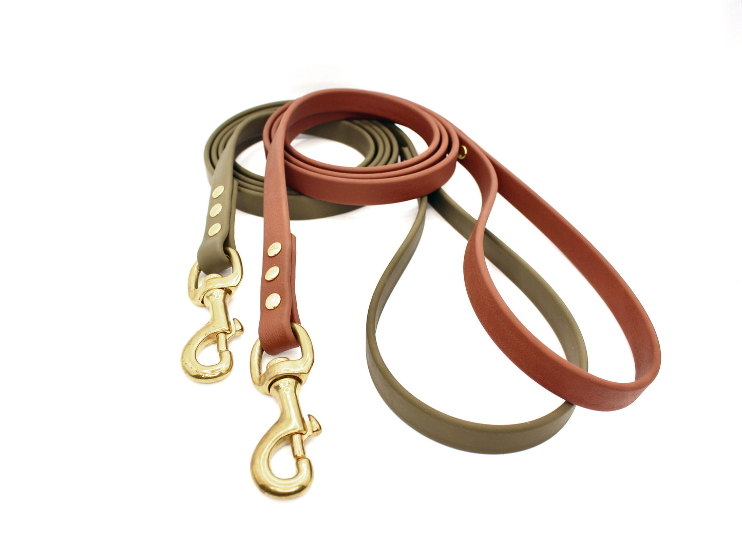 BioThane Dog leash, biothane leash, Heavy Duty BioThane (USA) Classic Leash with Handle, available in Custom Lengths, Solid Brass Hardware. Weather proof, water proof, long lasting, durable, heavy duty, leather alternative, fade proof. Dog leash, dog lead, gift, for him, for her, birthday, BQ Leashes