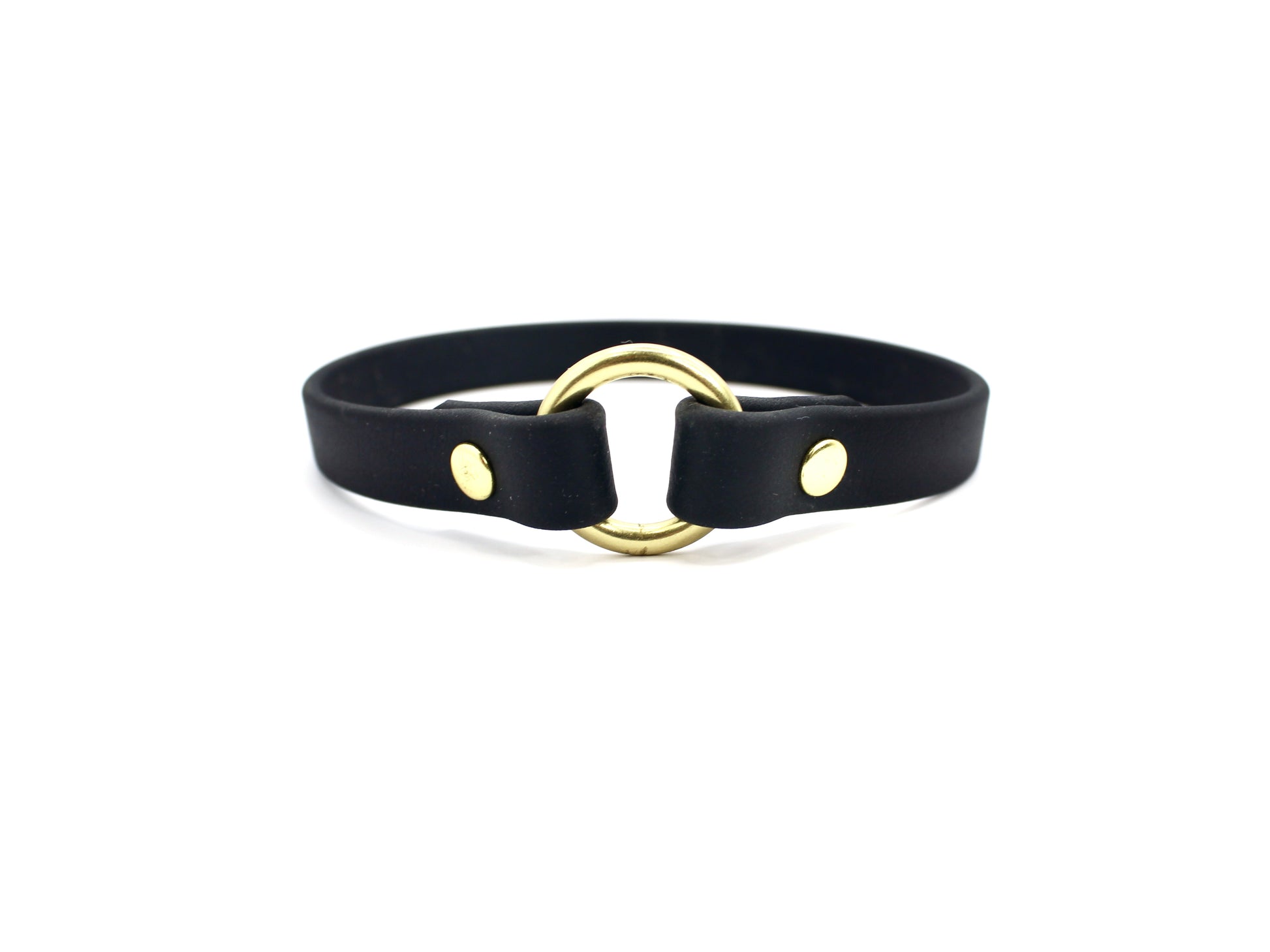 o ring collar, slip on collar, name tag collar, id tag collar, light weight collar, durable collar, waterproof collar, simple collar, biothane collar, collar with brass hardware, bqleashes